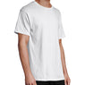 Men's Everyday Short Sleeve Crewneck T-Shirt - Plain White Comfort Soft 100% Cotton (Pack of 4)