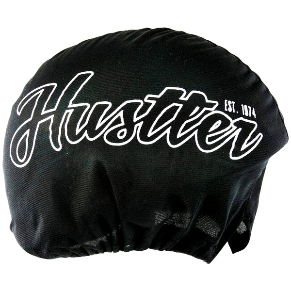 Outlaw Helmets HT1 Hustler Glossy Black & White US Flag Half Helmet DOT Approved Motorcycle Half Helmet for Men & Women - Adult Unisex Skull Cap for Bike ATV UTV Chopper Cruiser Skateboard