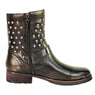 Xelement Men's Engineer Stud Brown Leather Boots