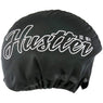 Outlaw Helmets HT1 Hustler Glossy Black Its Just Sex Motorcycle Half Helmet for Men & Women DOT Approved - Adult Unisex Skull Cap for Bike Scooter ATV UTV Chopper Skateboard