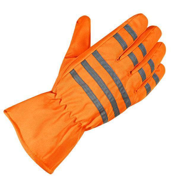 Xelement XS0405 'Gauntlet' Men's Neon Orange Waterproof Tri-Tex Gloves