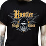 Men's Officially Licensed Hustler HST-520 'Hustler Night Riders' Black T-Shirt