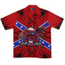 Dragonfly Roadhouse Rebel Chopper Button up Short Sleeve Shirt