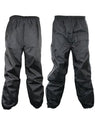 Xelement RN4795 Women's Black/Gray 2-Piece Motorcycle Rainsuit